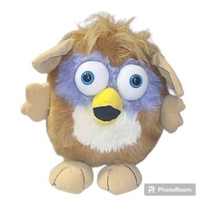 Vintage Furby Fakie Plush Toy Rare Plush 15" bug eyes